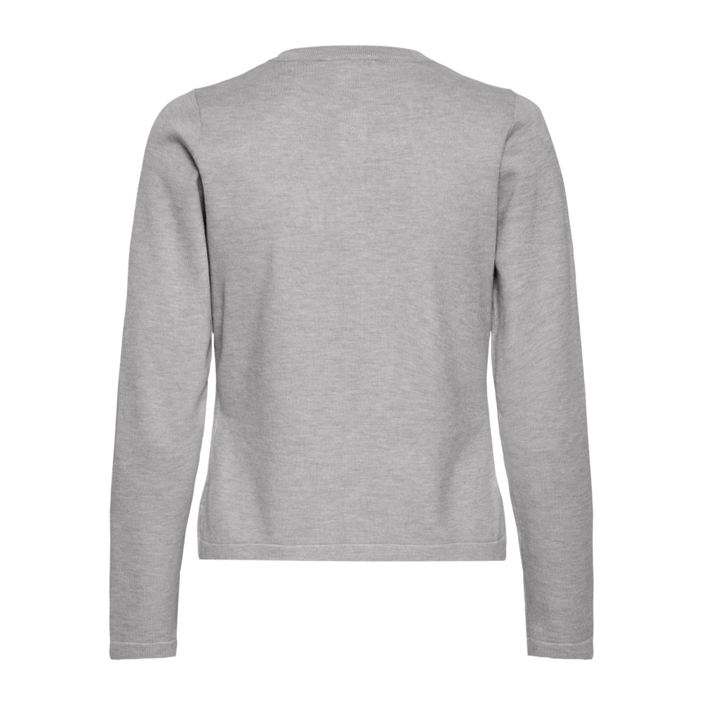 Ichi Donna Gris Cardigan A Girocollo Luls - Immagine 2