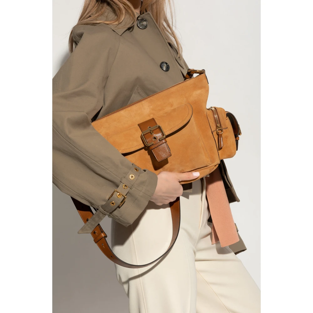 Chloé Handtas Camera Medium Brown Dames