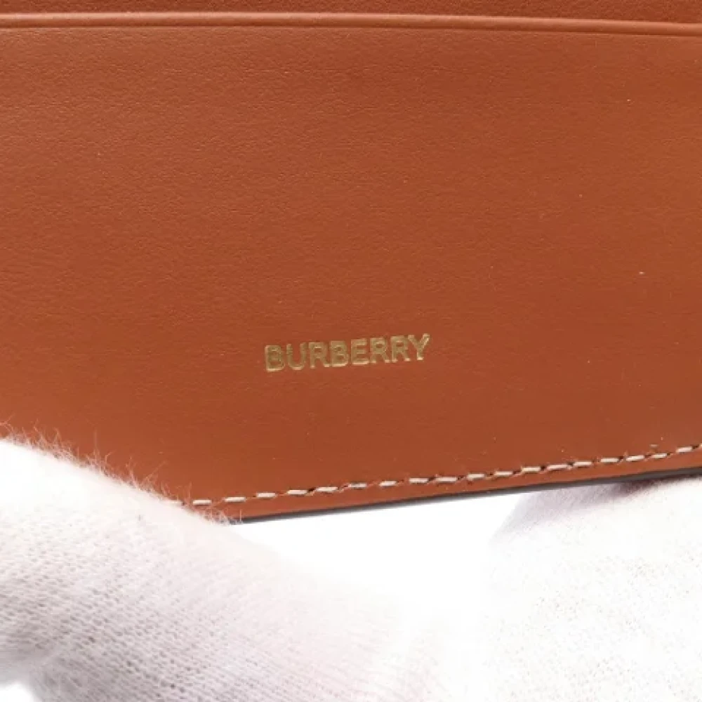Burberry Vintage Pre-owned Canvas wallets Beige Dames