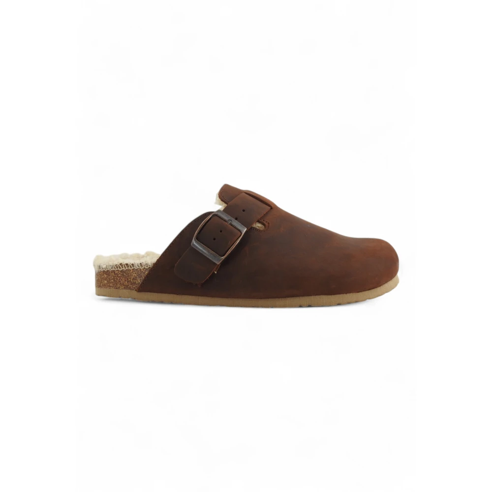 Colors Of California Men's Brown Sabot Sandal - Mules - 7 Uk - Shoes