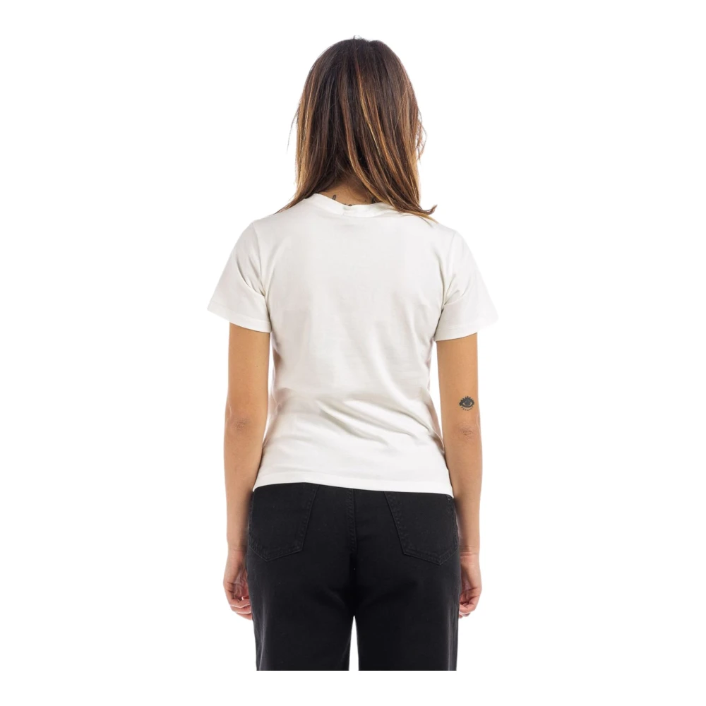 Gaëlle Paris Korte Mouw T-shirt White Dames