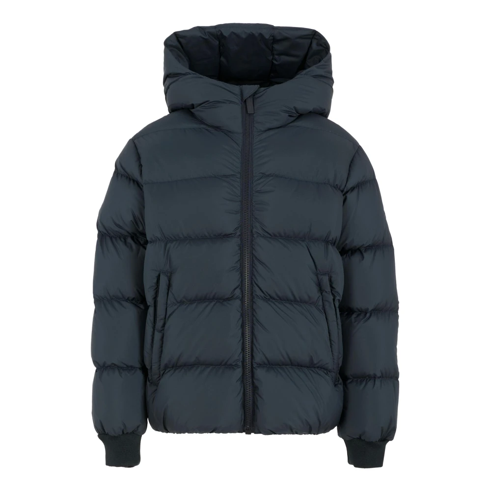 Colmar Unisex Blue Quilted Down Jacket With Hood