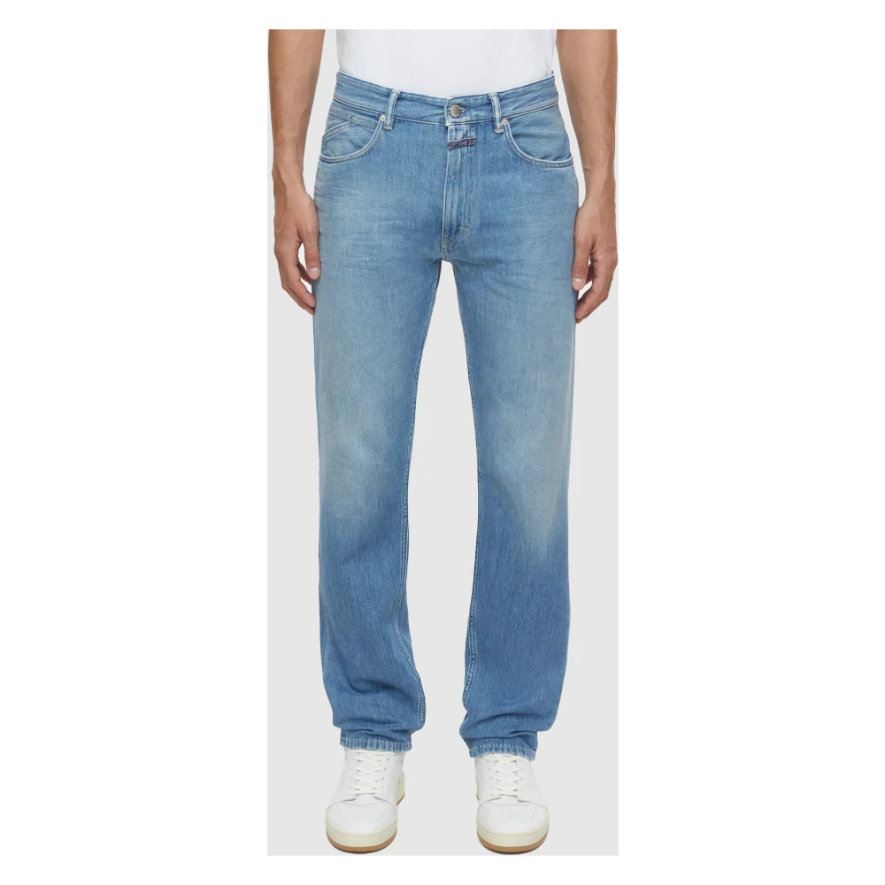 closed Straight Jeans Blue Heren