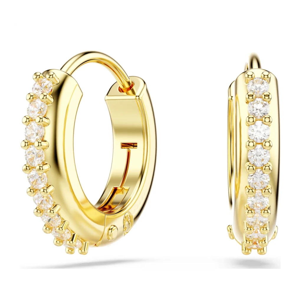 Swarovski Donna Giallo - Orecchini A Cerchio Matrix - Accessories - One Size