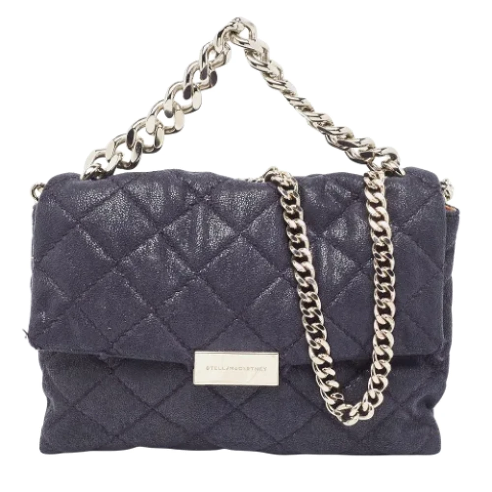 Stella McCartney Pre-owned Leather handbags Blue Dames