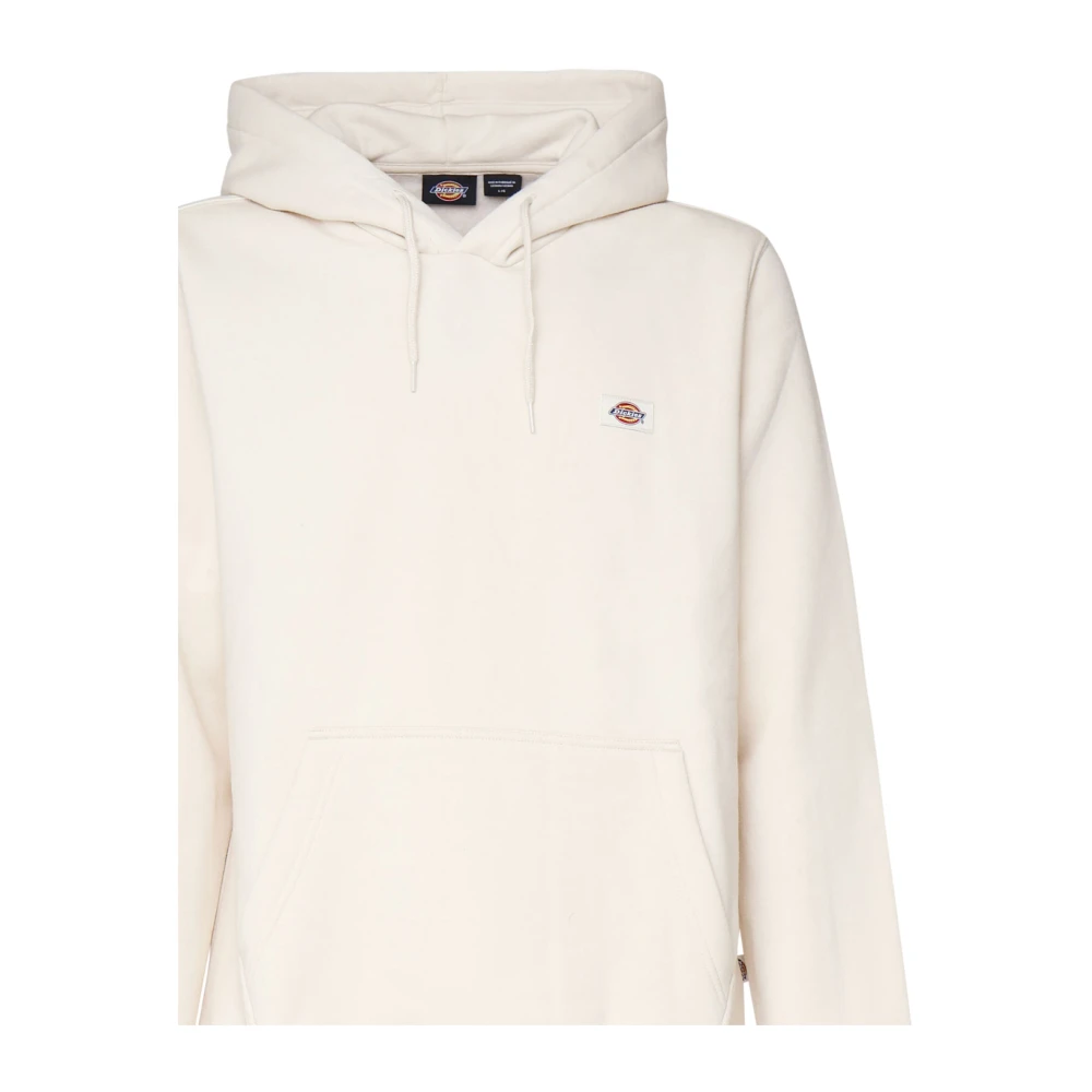 Dickies Crème Hoodie met Kangoeroezakken White Heren