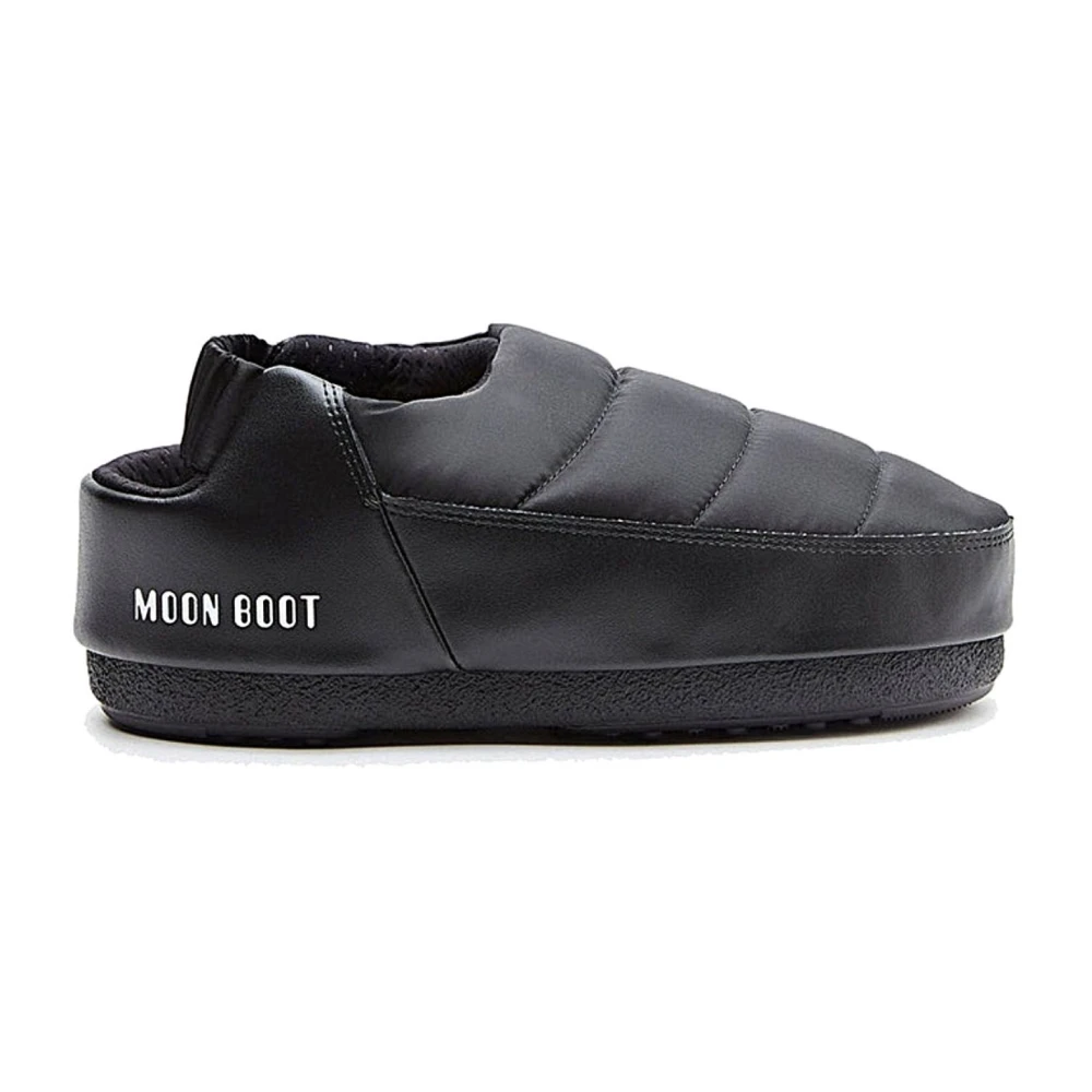 Moon Boot Stylish Mules For Fashionable Women - Female - Clogs - Black - 2 Uk - Shoes