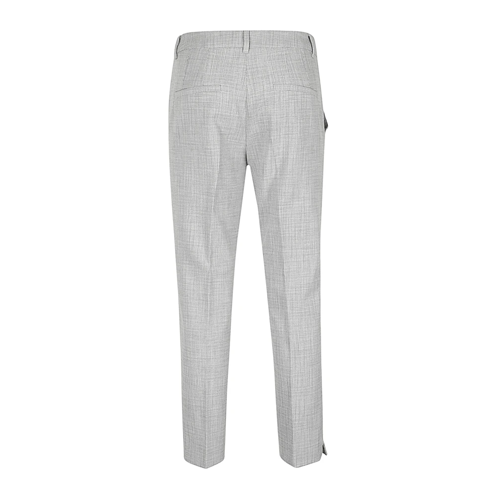 Marella Grijze viscose broek Gray Dames