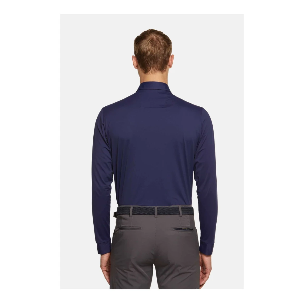 Meyer Bryson Polo Shirt Blue Heren