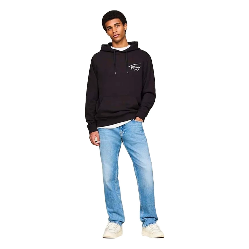 Tommy Hilfiger Entry Grafische Hoodie Black Heren