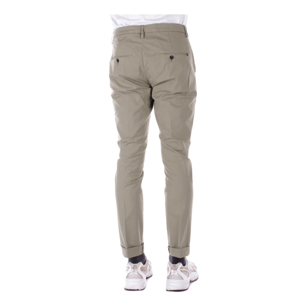 Dondup Groene Slim Fit Broek Green Heren