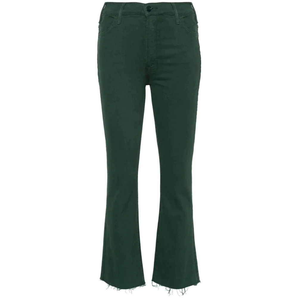 Mother Boot-cut Jeans Green Dames