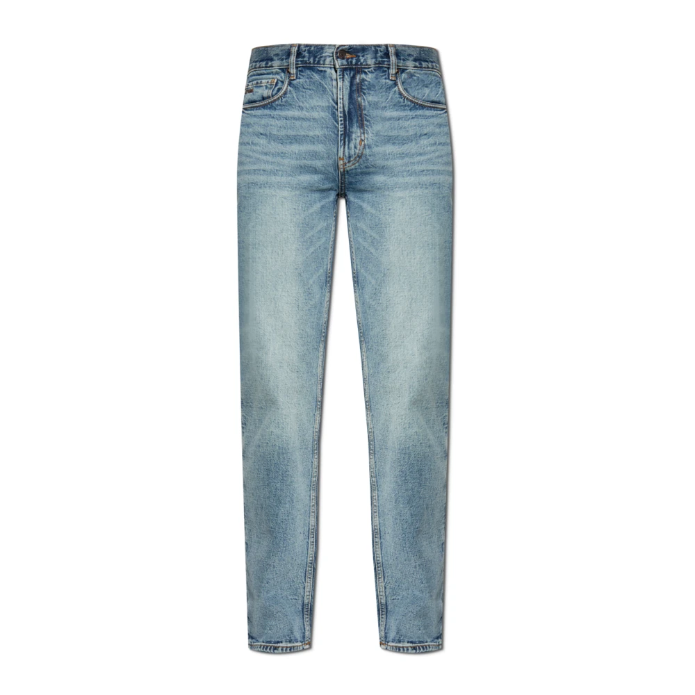 Emporio Armani Jeans met toelopende pijpen Blue Heren