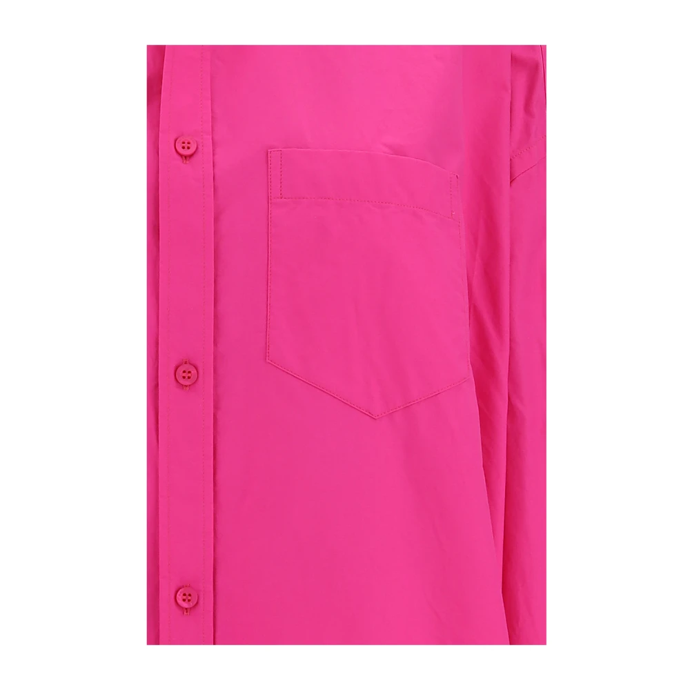 Balenciaga Cocoon Shirt Pink Dames