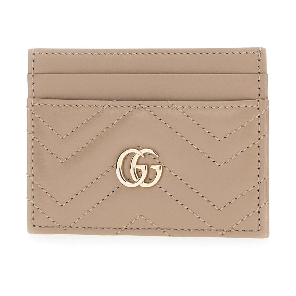 Gucci Stijlvolle Portemonnee met Klassiek Ontwerp Beige Dames
