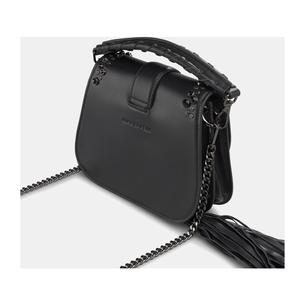 Alma en Pena Strass handtas Black Dames