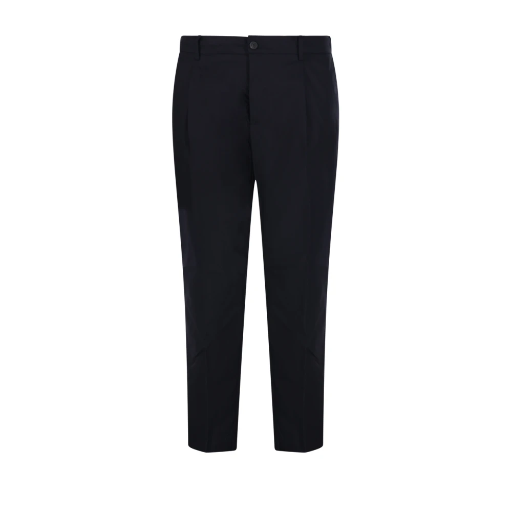 Entre Amis Blue Chinos, Male, W34, Pleated Trousers