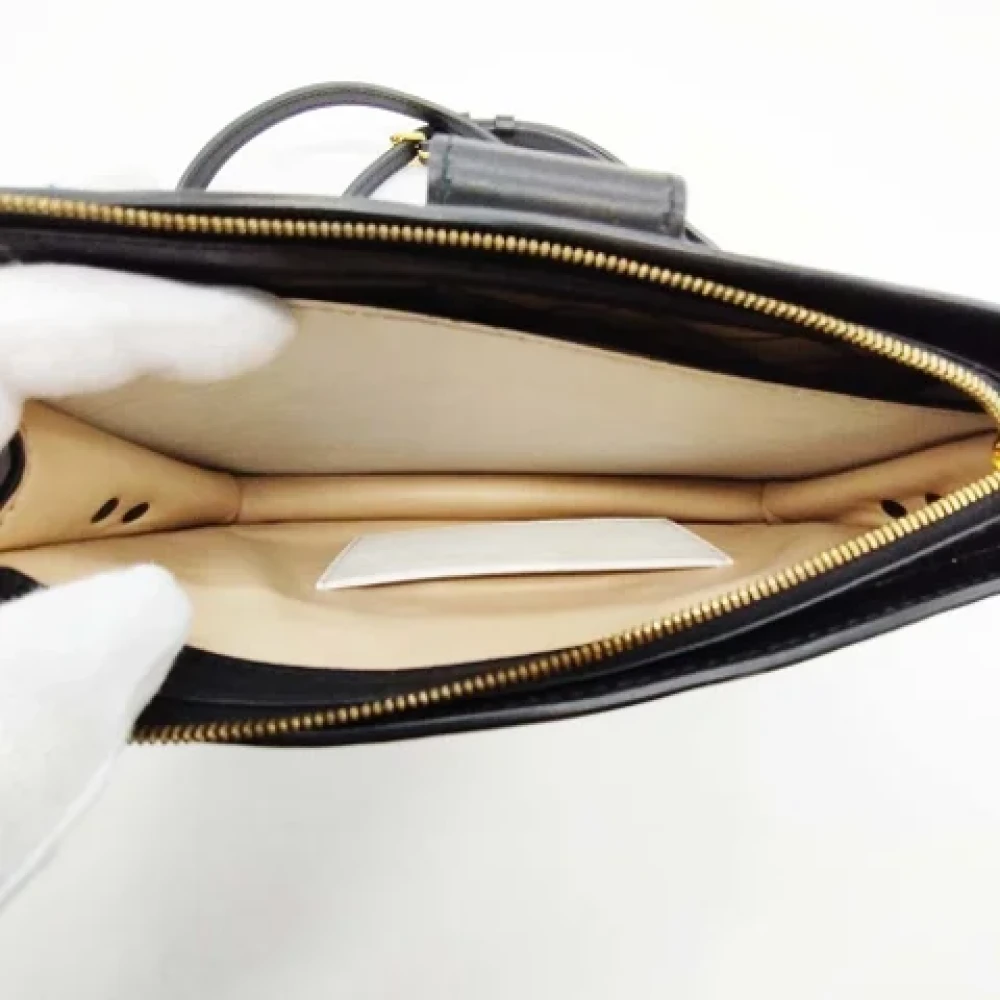 Louis Vuitton Vintage Pre-owned Leather louis-vuitton-bags White Dames