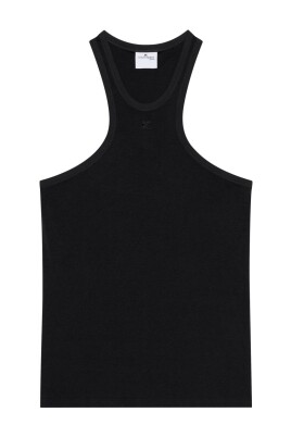 black-logo-patch-halterneck-racerback-top