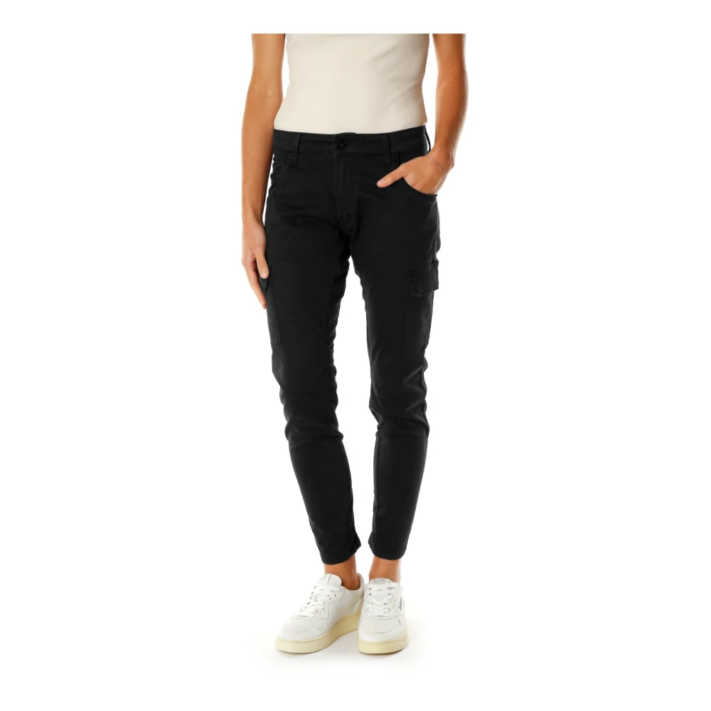 Le Temps Des Cerises Cargo Broek met Zijzakken Black Dames