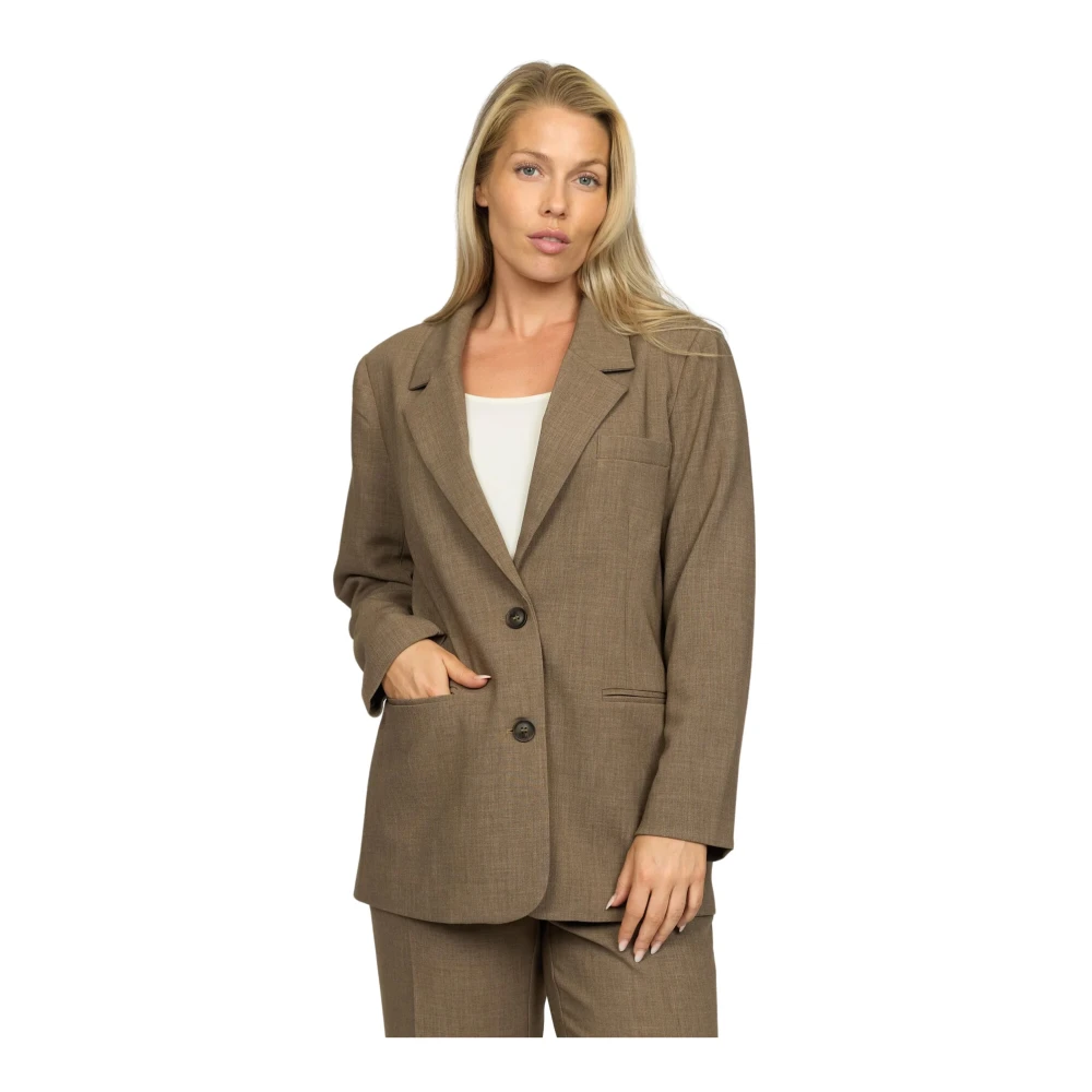 2-Biz Blazer Heren Brown Dames