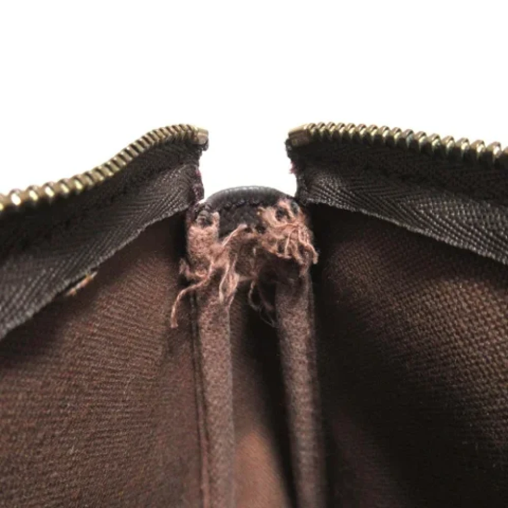 Louis Vuitton Vintage Pre-owned Canvas clutches Brown Dames