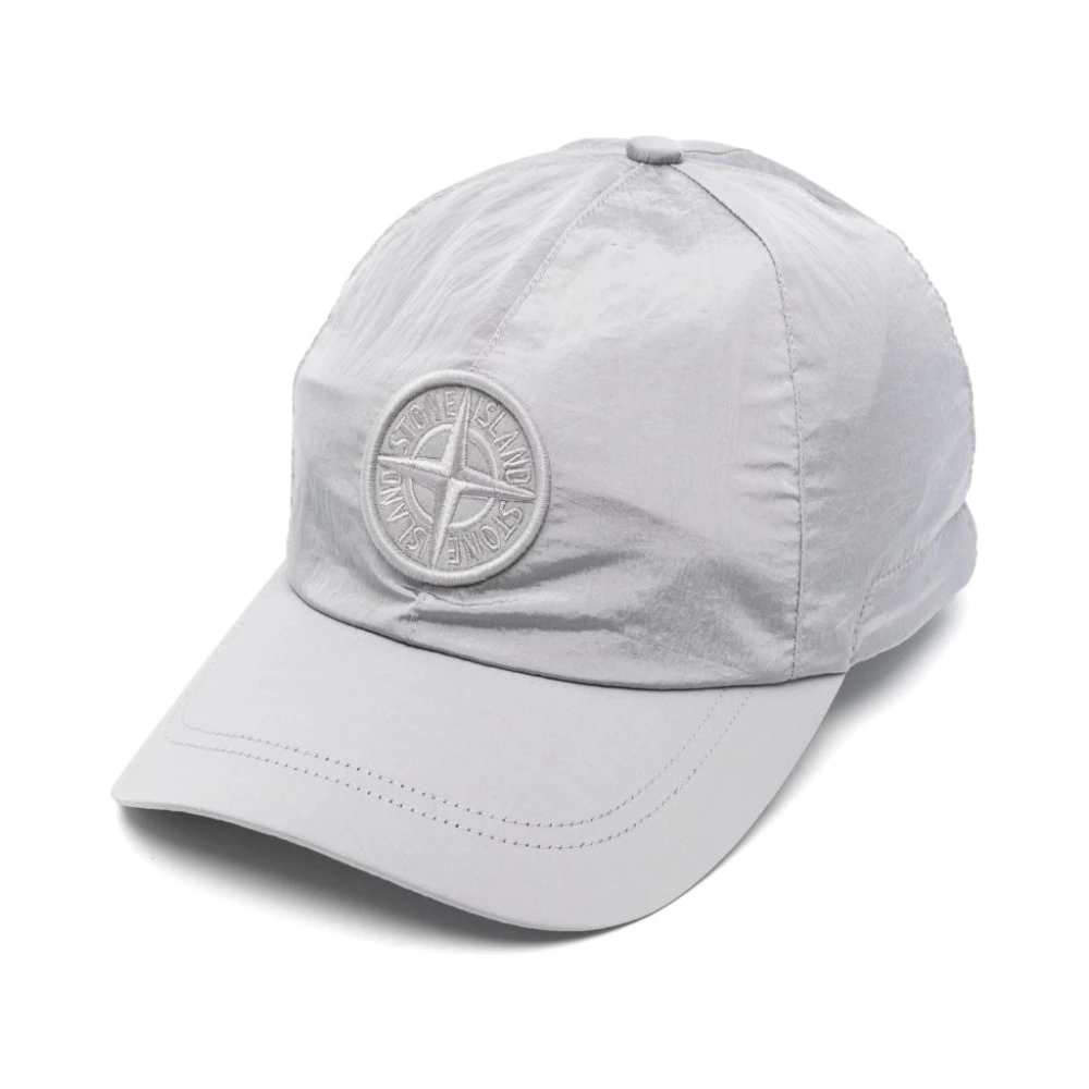 Stone Island Grijze Hoeden voor Stijlvolle Look Gray Heren