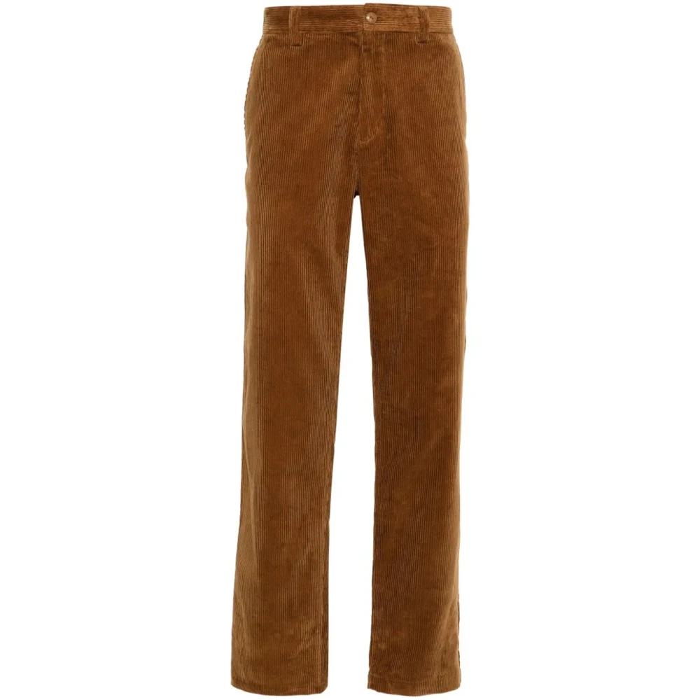 A.p.c. Fluweel Corduroy Tabak Broek Brown Heren