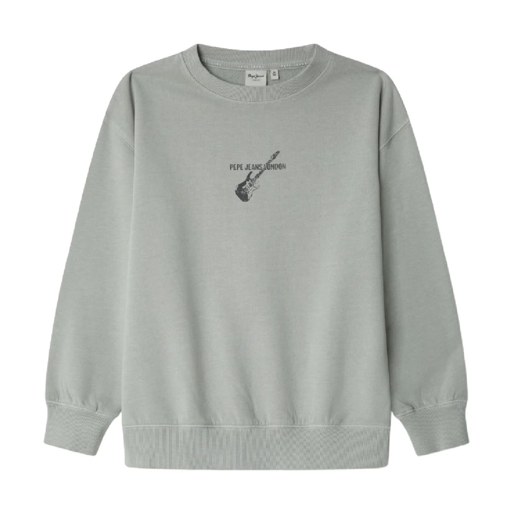 Pepe Jeans Boys Gray Sweatshirts - Kids Sweatshirts - 8 Y - Kids
