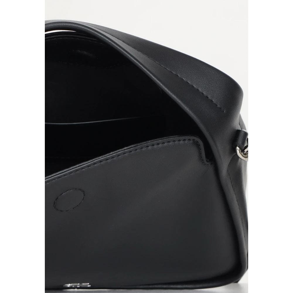 Calvin Klein Zwarte Mini Block Schoudertas Black Dames
