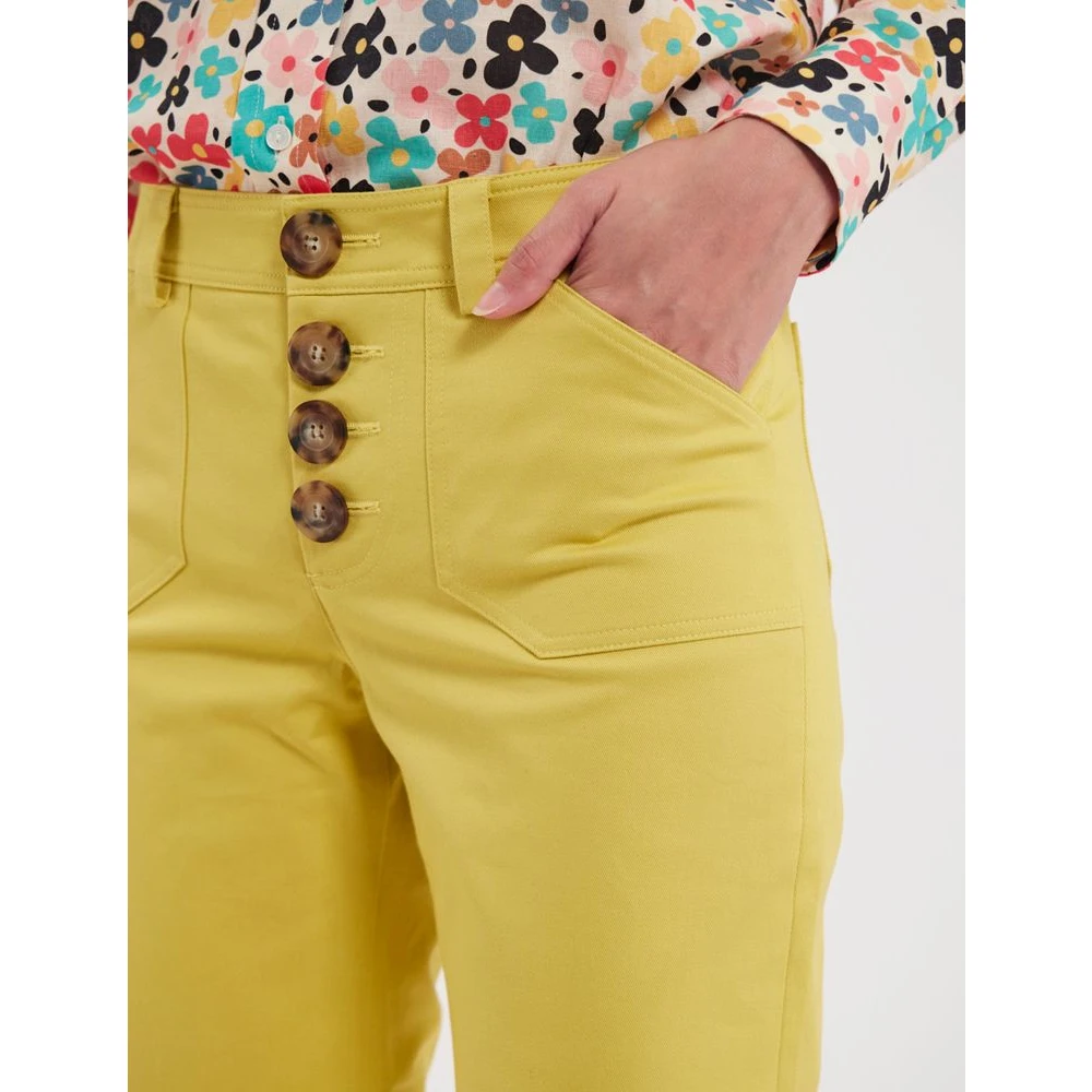 Ines De La Fressange Paris Charlotte Broek Yellow Dames