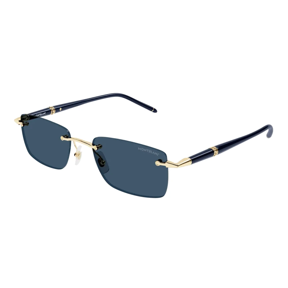 Montblanc Unisex Yellow Sunglasses, 54 Mm, Mb0344s 003 Sunglasses