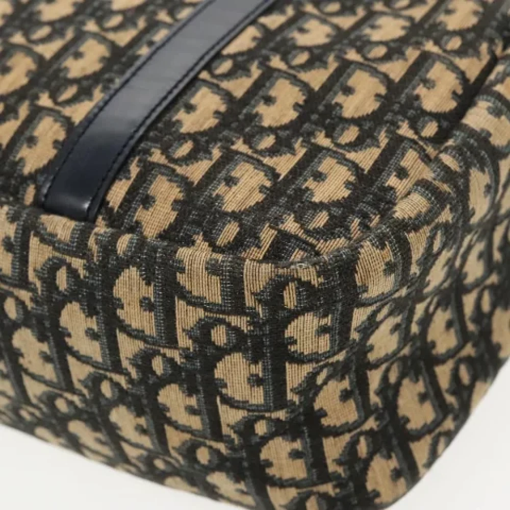 Dior Vintage Pre-owned Canvas dior-bags Beige Dames