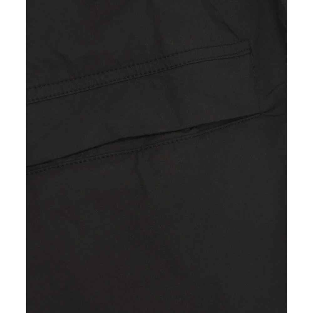 Thom Krom Zwarte Straight Leg Baggy Broek Black Heren