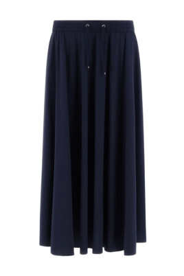 blue-elastic-waist-skirt