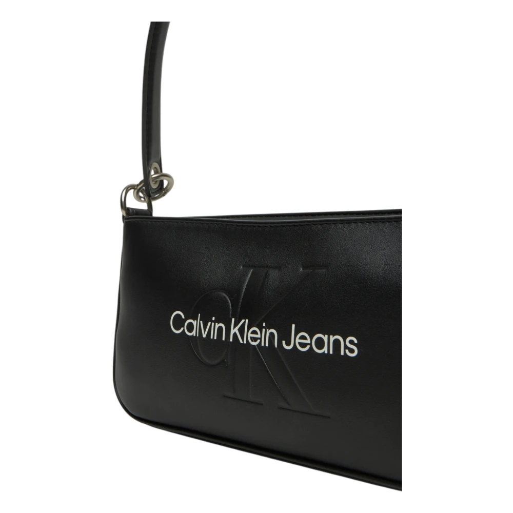 Calvin Klein Jeans Kleine Dames Tassen Lente Zomer Collectie Black Dames