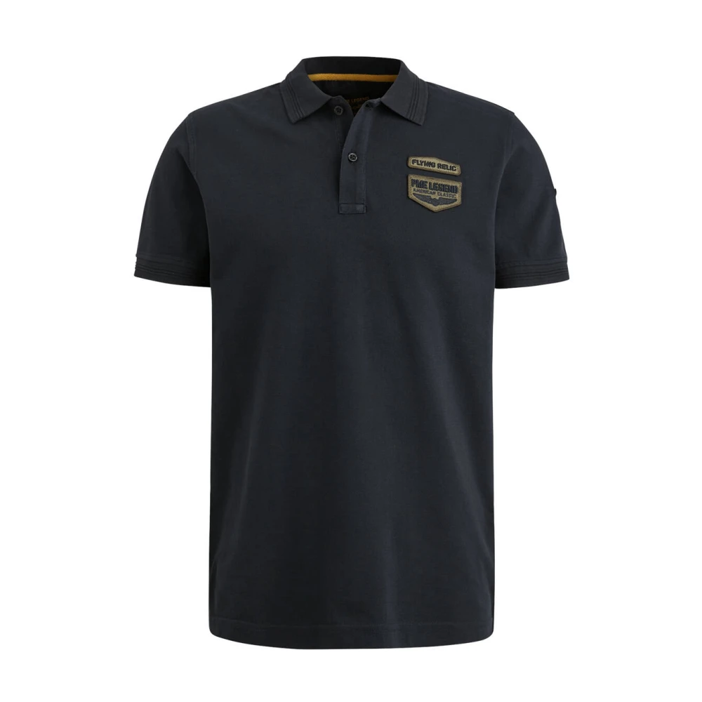 PME Legend Korte Mouw Polo Piqué Blue Heren