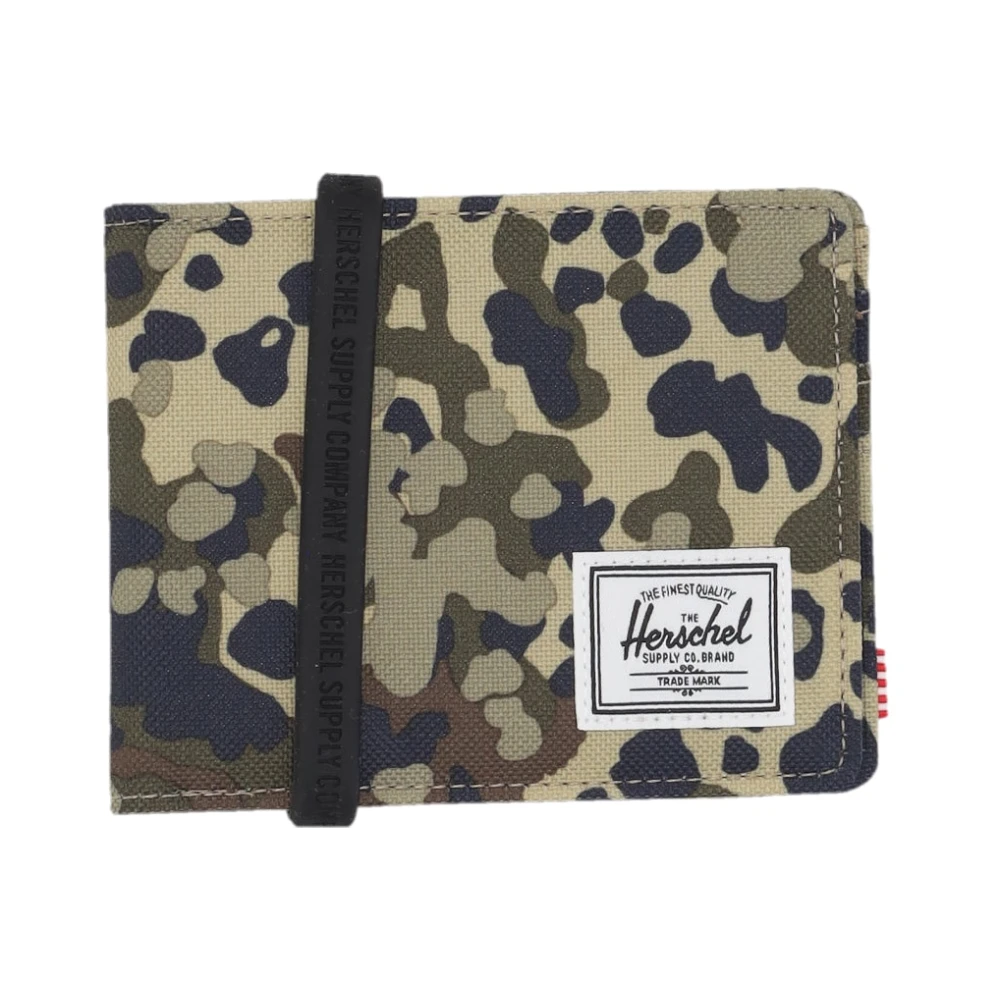 Herschel Unisex Multicolor Wallets & Cardholders, One Size, Camo Book Wallet Rfid