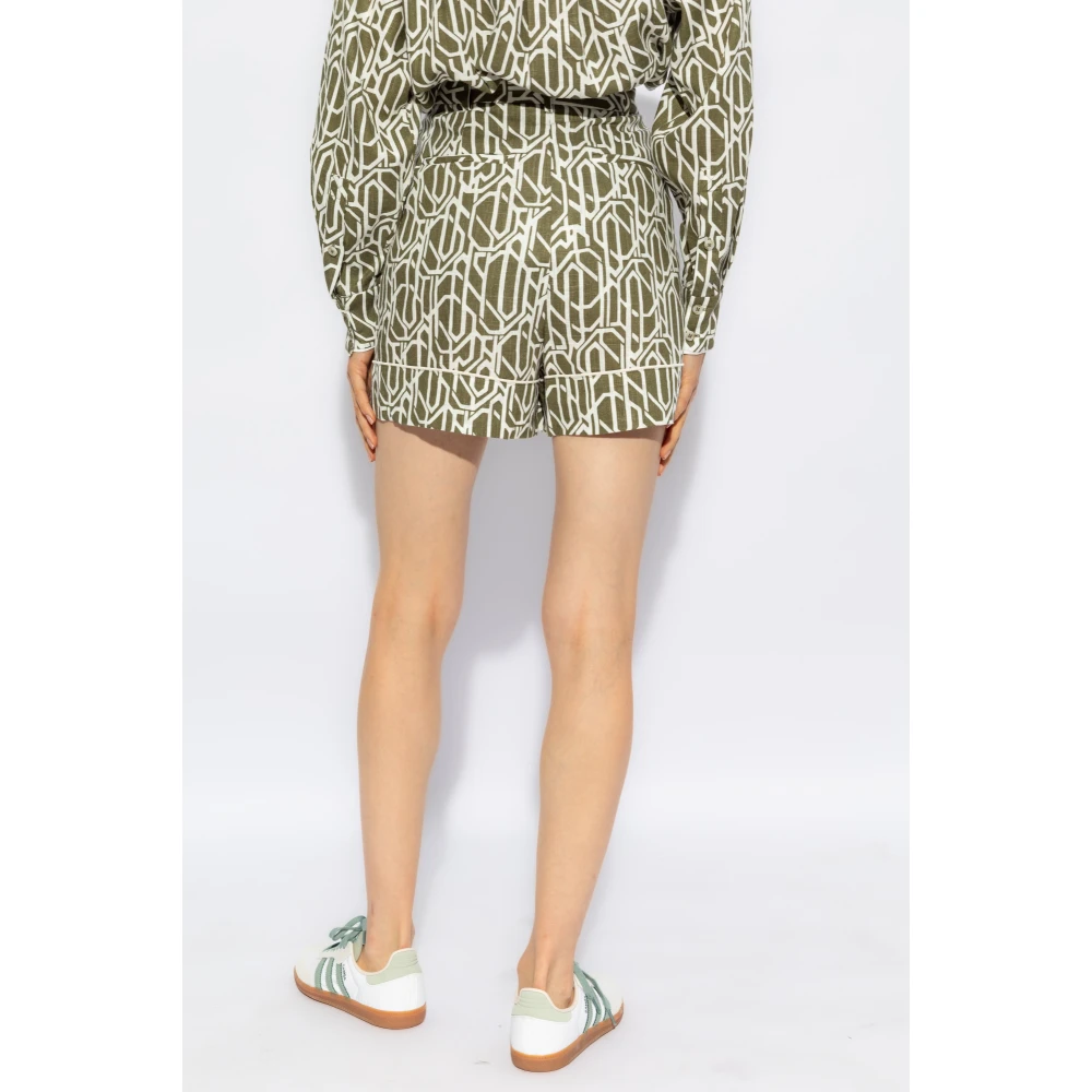 Diane Von Furstenberg Gestreepte shorts door Green Dames