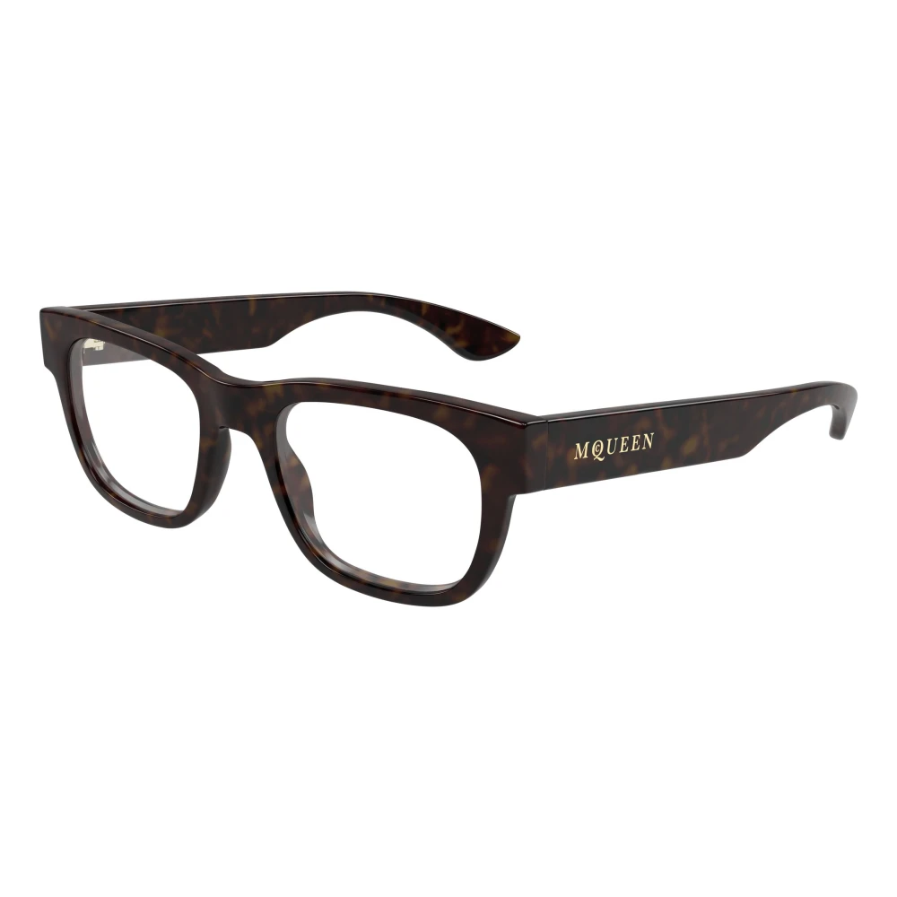 Alexander Mcqueen Men's Brown Glasses, 51 Mm, Am0531o Optical Frame