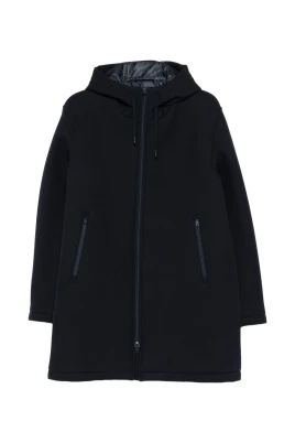 Lång Parka i 3-lagers Scuba