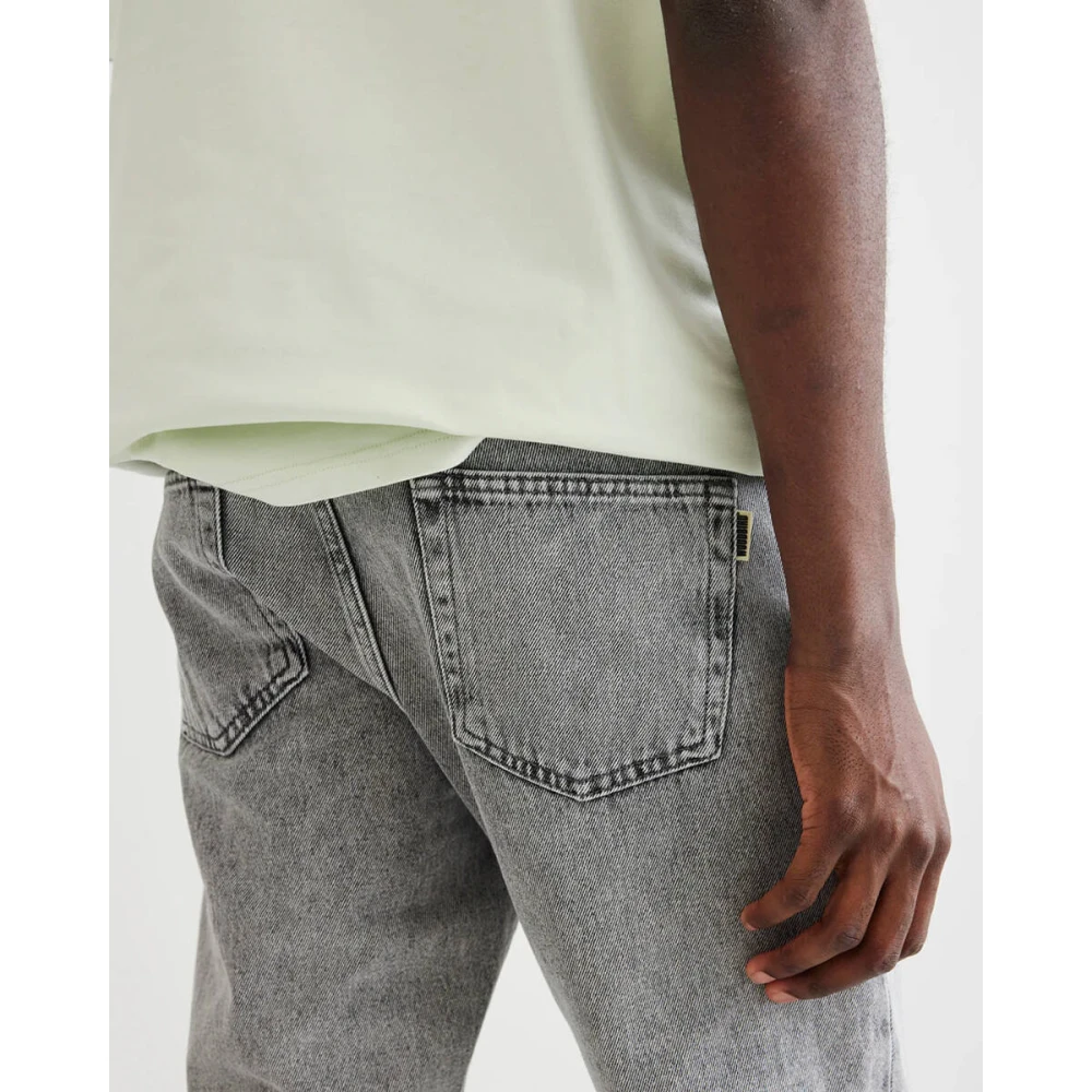 Woodbird Ash Grey Jeans Gray Heren