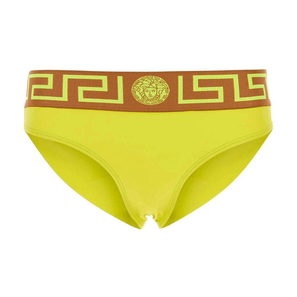 Versace Neon Gele Zwembroek Yellow Dames