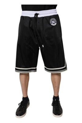 sort-hvid-bermuda-sweatshorts-shorts