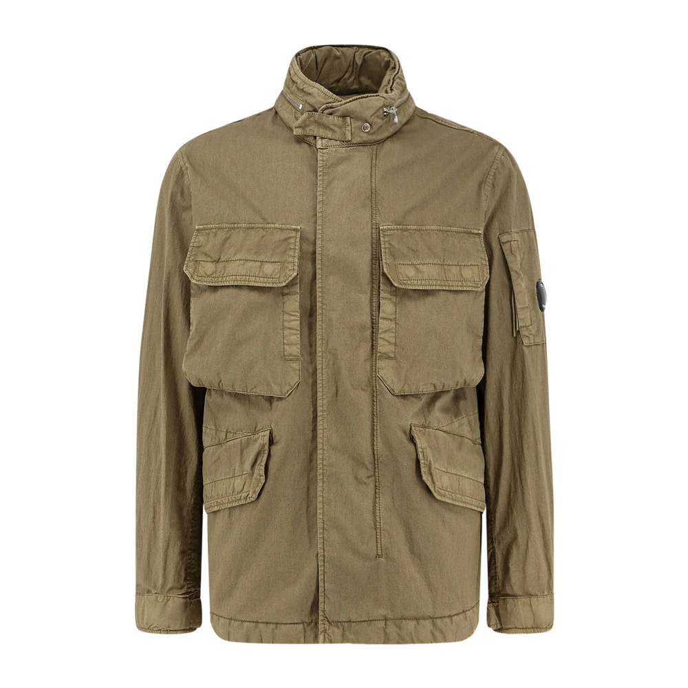 C.p. Company Men's Green Light Jackets, Xl, Light Jacket