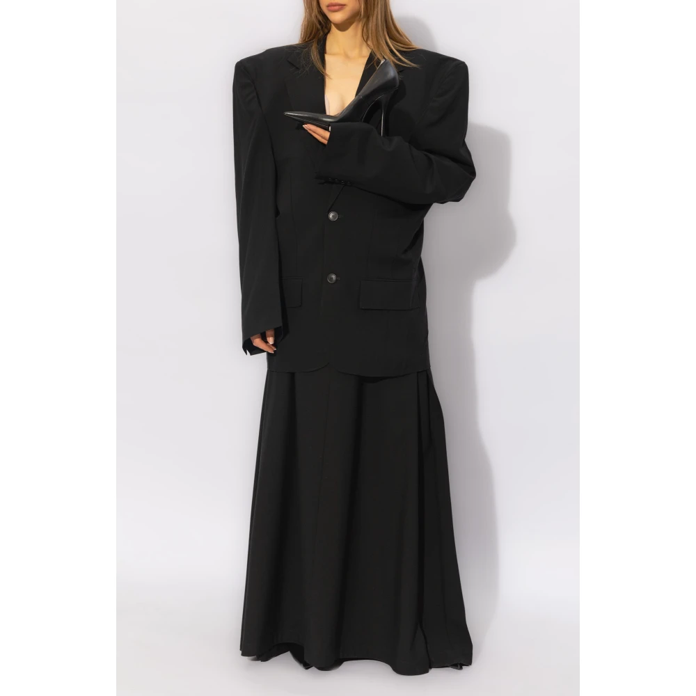 Balenciaga Wollen blazer Black Dames