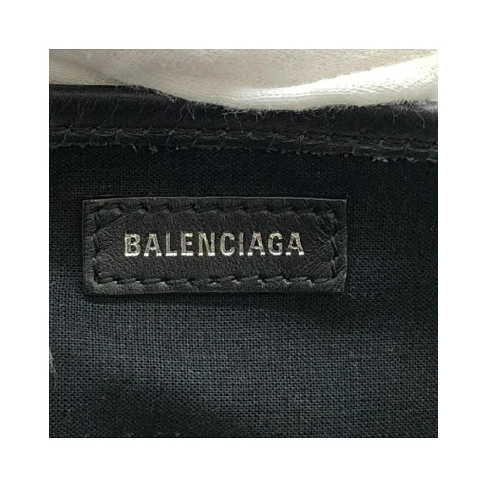 Balenciaga Vintage Pre-owned Cotton handbags Beige Dames