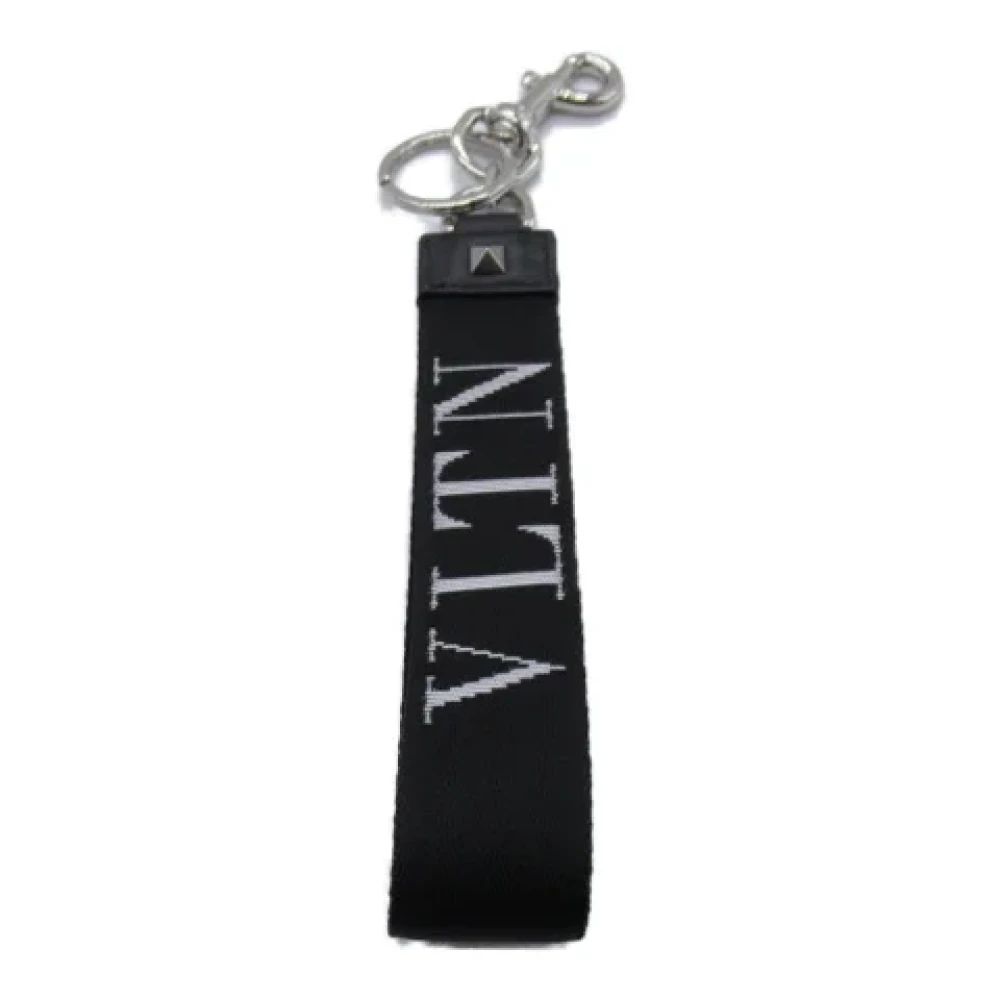 Valentino Vintage Pre-owned Leather key-holders Black Dames
