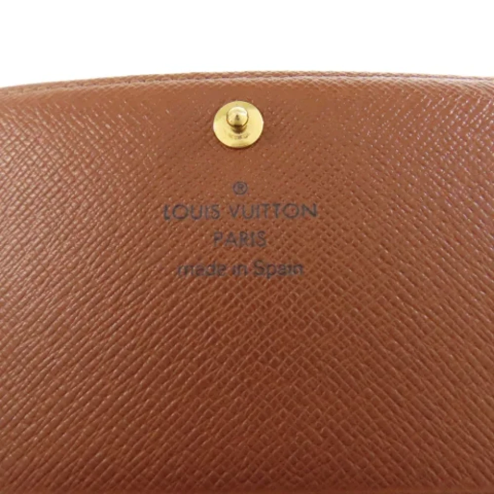 Louis Vuitton Vintage Pre-owned Canvas wallets Brown Dames