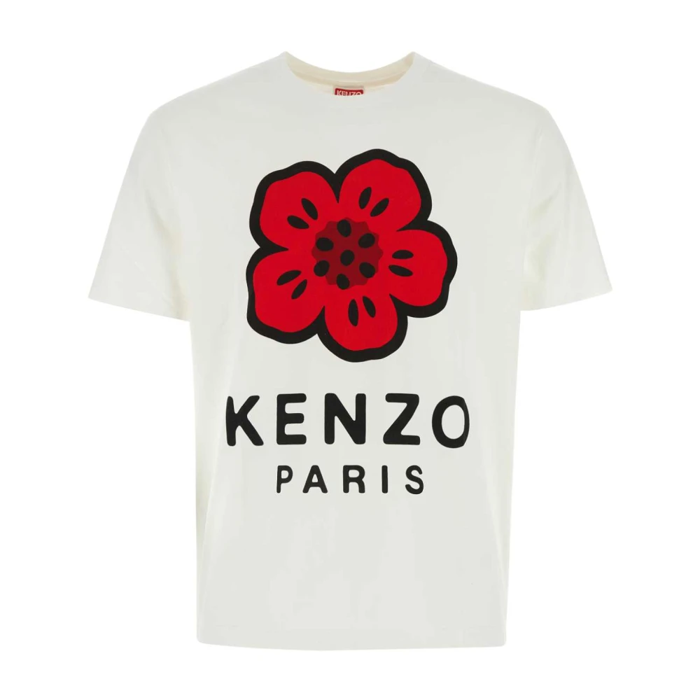 Kenzo Klassiek Wit Katoenen T-Shirt White Heren